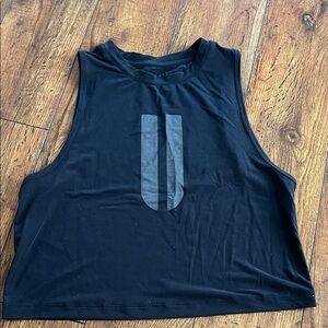 Nobull Black  Crop Top